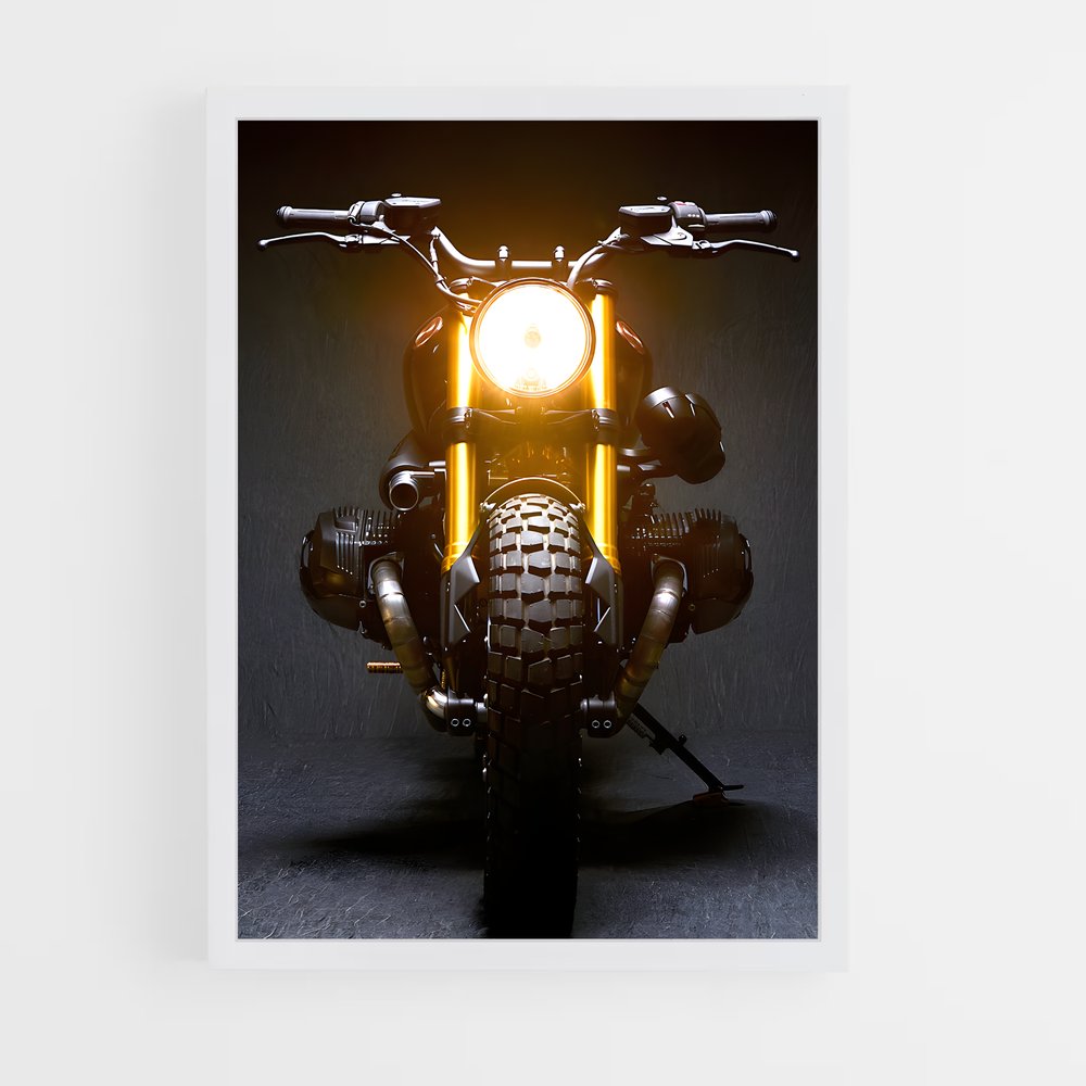 Poster Lueur de la Route – affiche BMW Motorrad (vue 3)